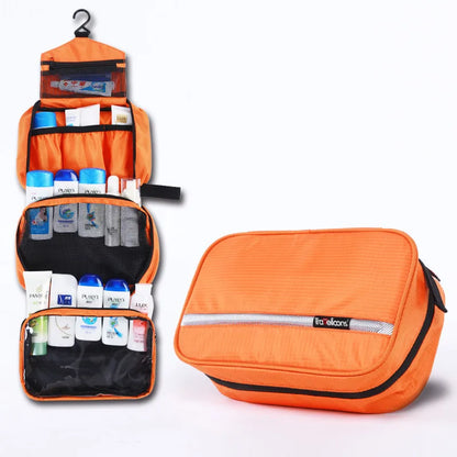Große Wasserfeste Kulturbeutel für Männer & Frauen | Reise Kosmetik Organizer | Langlebiges Design & Geräumiger Stauraum