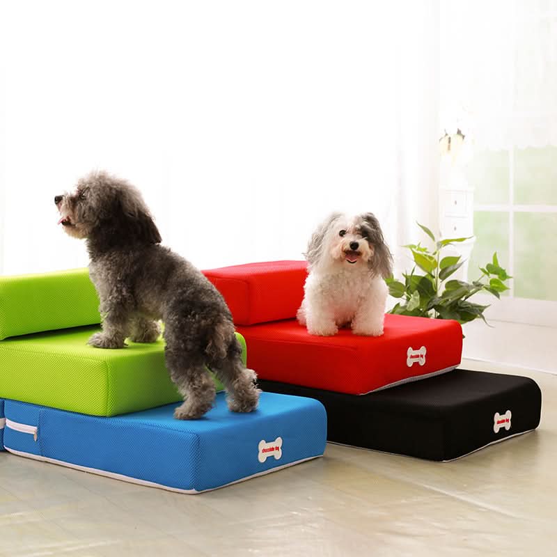 Premium Luxus Hundetreppe für sicheres Klettern auf Sofa & Bett