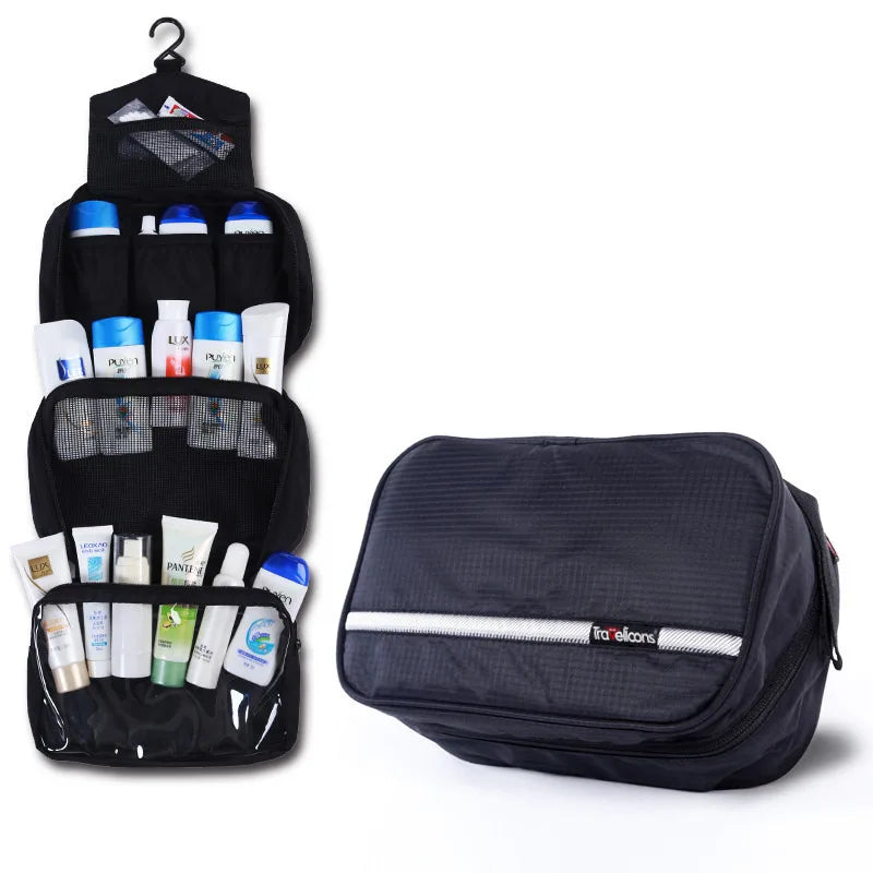 Große Wasserfeste Kulturbeutel für Männer & Frauen | Reise Kosmetik Organizer | Langlebiges Design & Geräumiger Stauraum