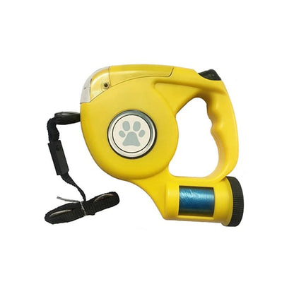 LED-Hundeleine mit integriertem Taschenlampe für sichere Spaziergänge