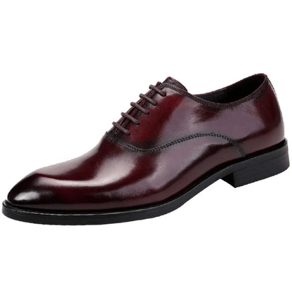 Herren Italienische Kunstleder Oxfordschuhe für formelle Anlässe
