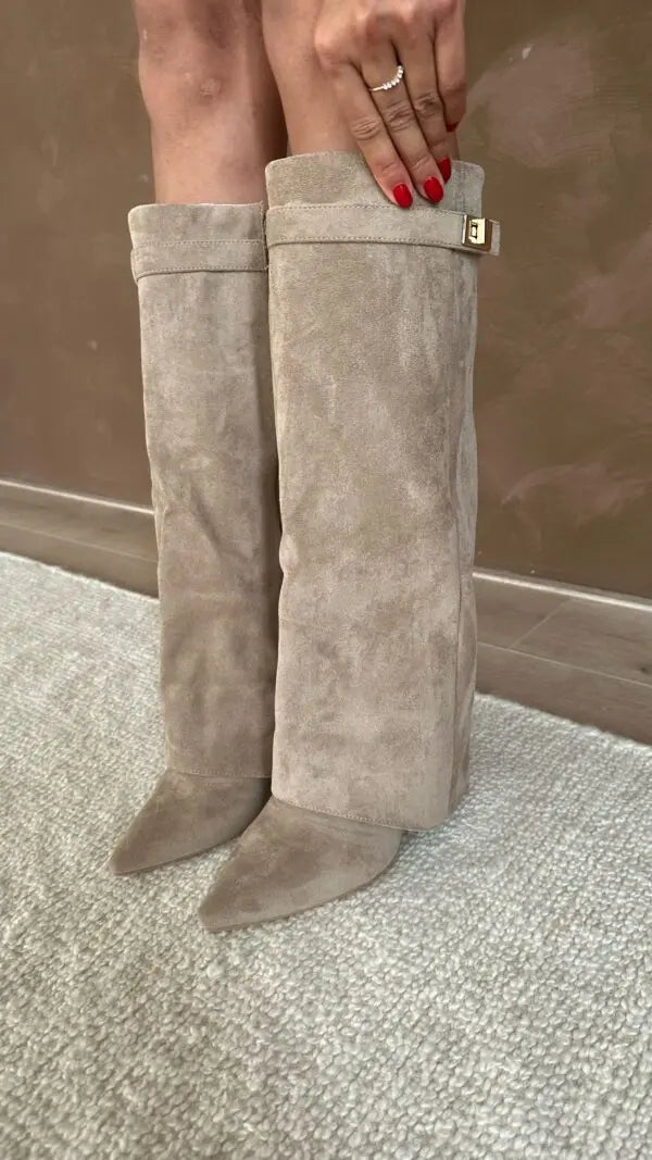 Damen Overknee Stiefel | Elegant