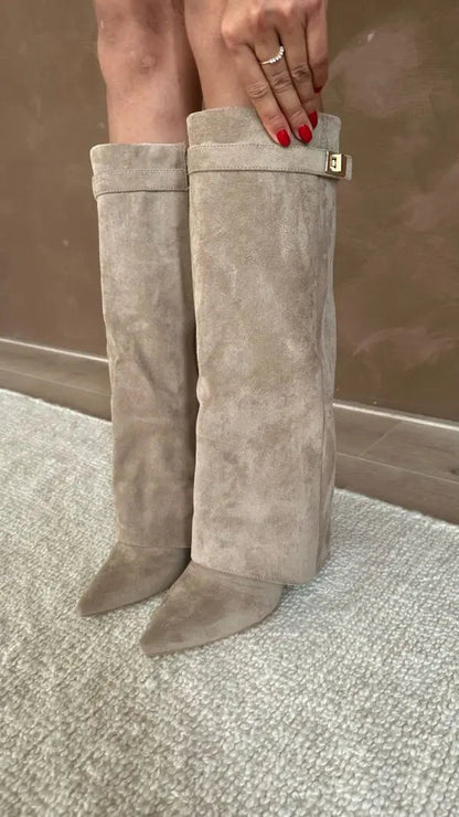 Damen Overknee Stiefel | Elegant