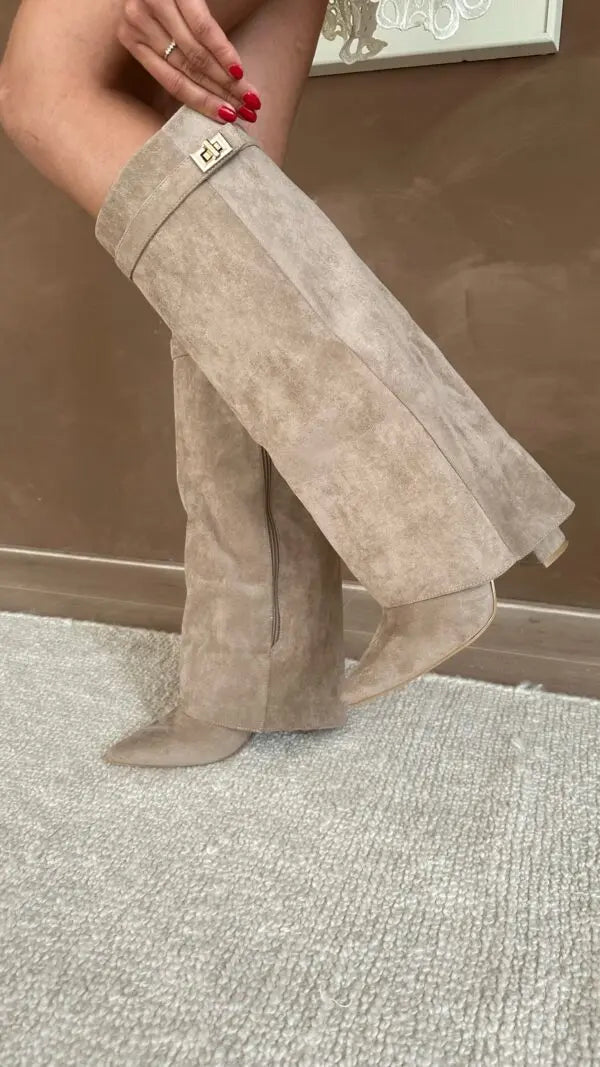 Damen Overknee Stiefel | Elegant