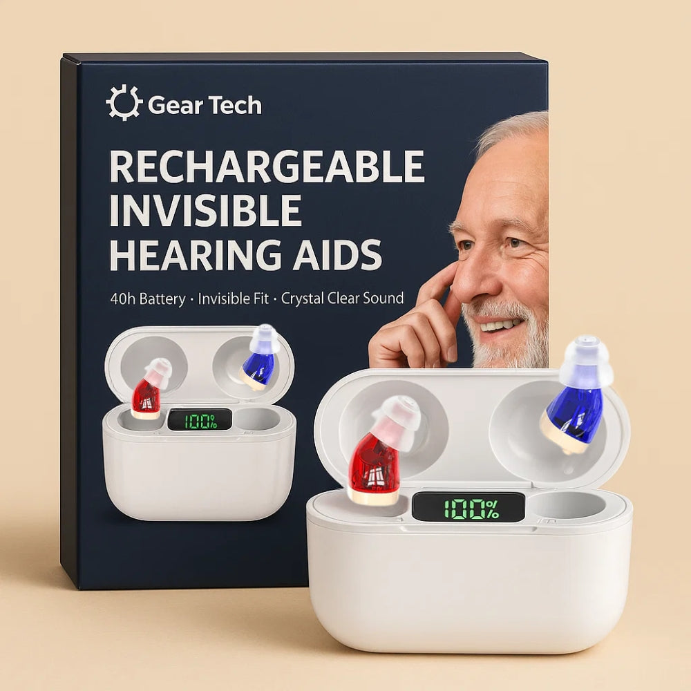 In-Ear Wiederaufladbare Hörgeräte mit Klarem Klang