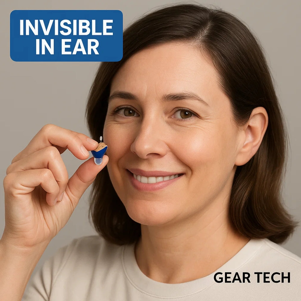 In-Ear Wiederaufladbare Hörgeräte mit Klarem Klang