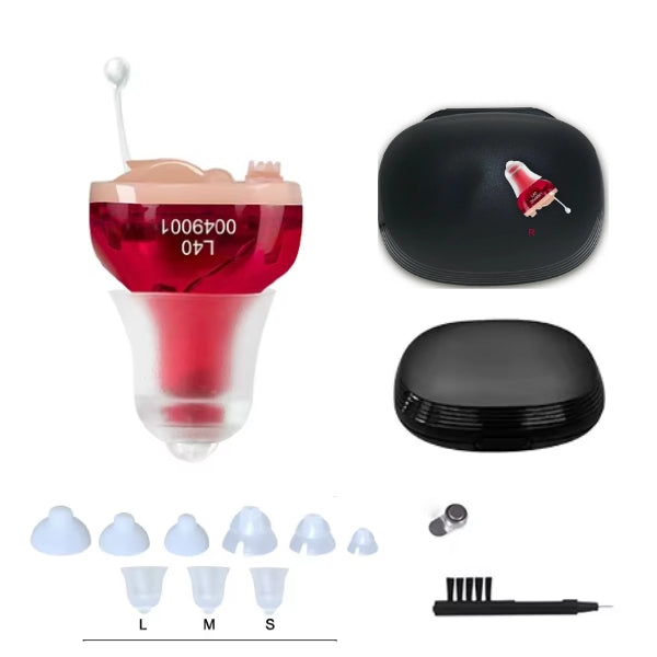 In-Ear Wiederaufladbare Hörgeräte mit Klarem Klang