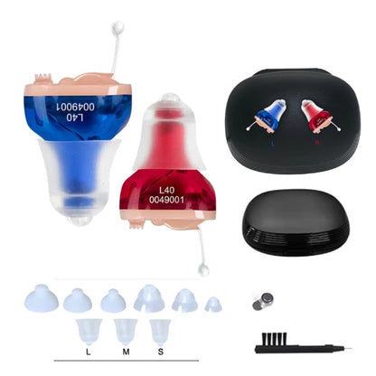 In-Ear Wiederaufladbare Hörgeräte mit Klarem Klang