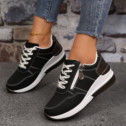 Damen Plateau Sneaker | Bequem