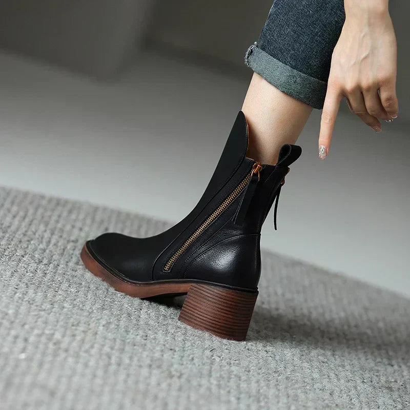 Damen Hohe Stiefeletten | Elegant