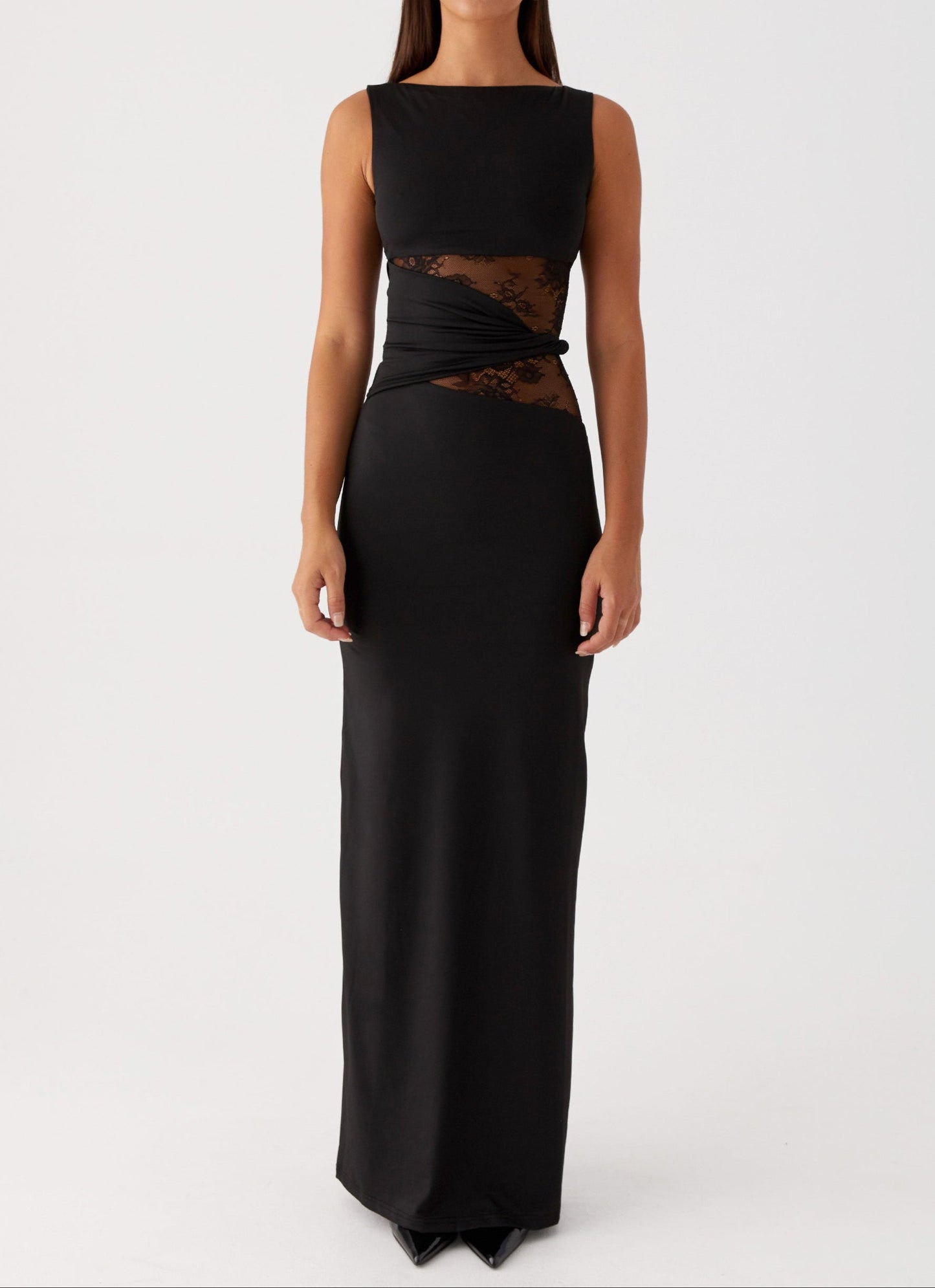 Delfina Maxikleid - Schwarz