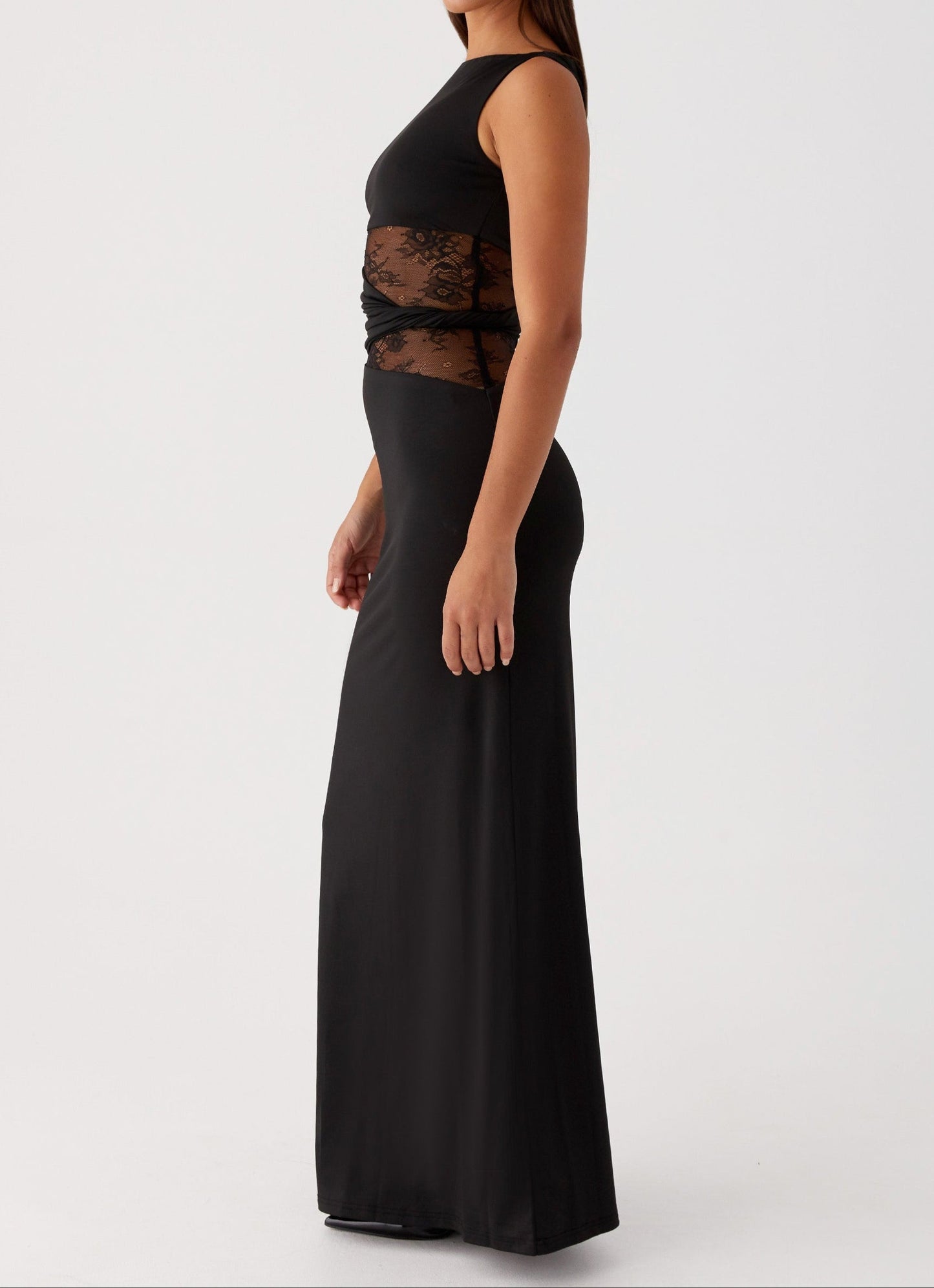 Delfina Maxikleid - Schwarz