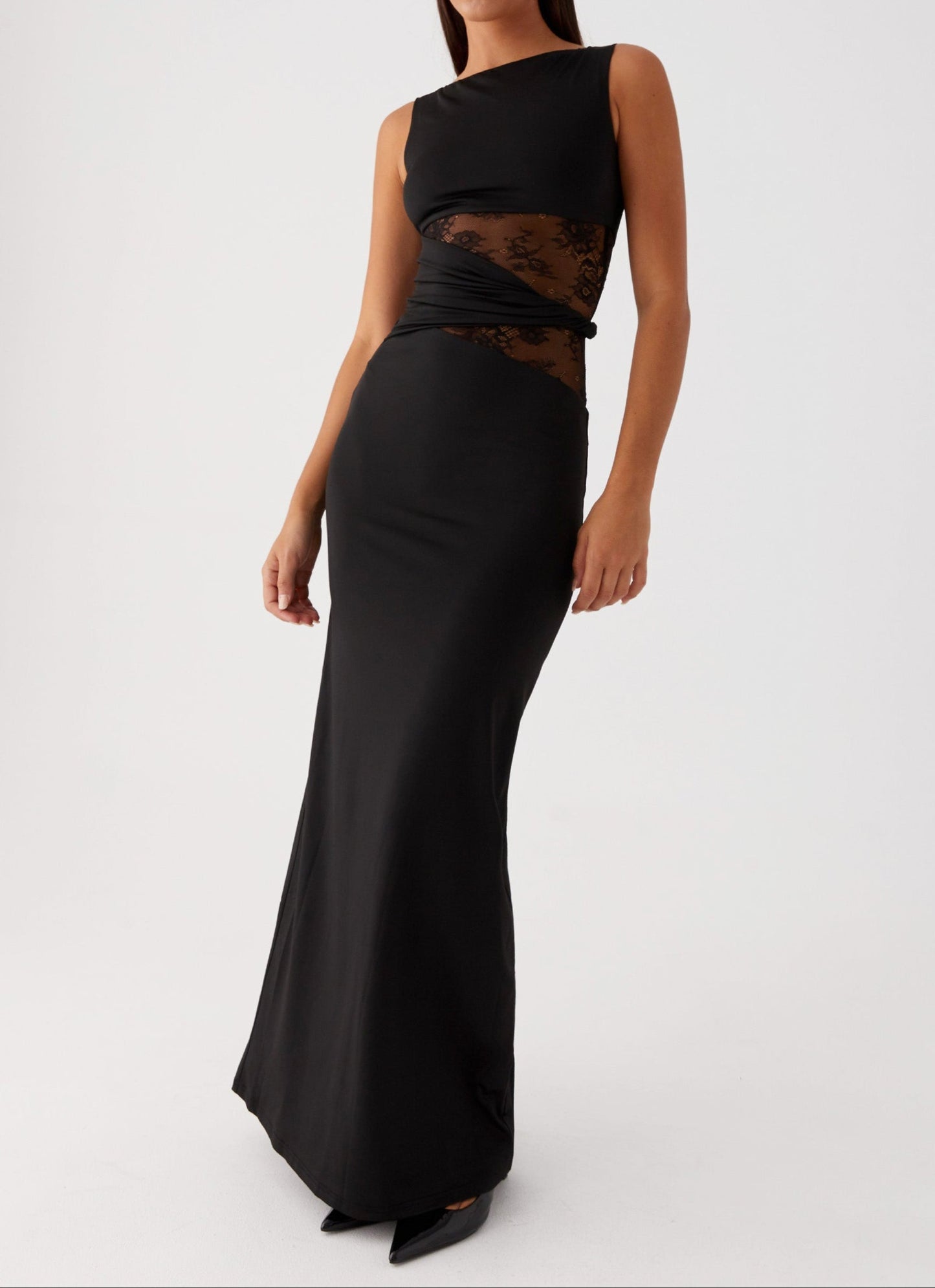 Delfina Maxikleid - Schwarz