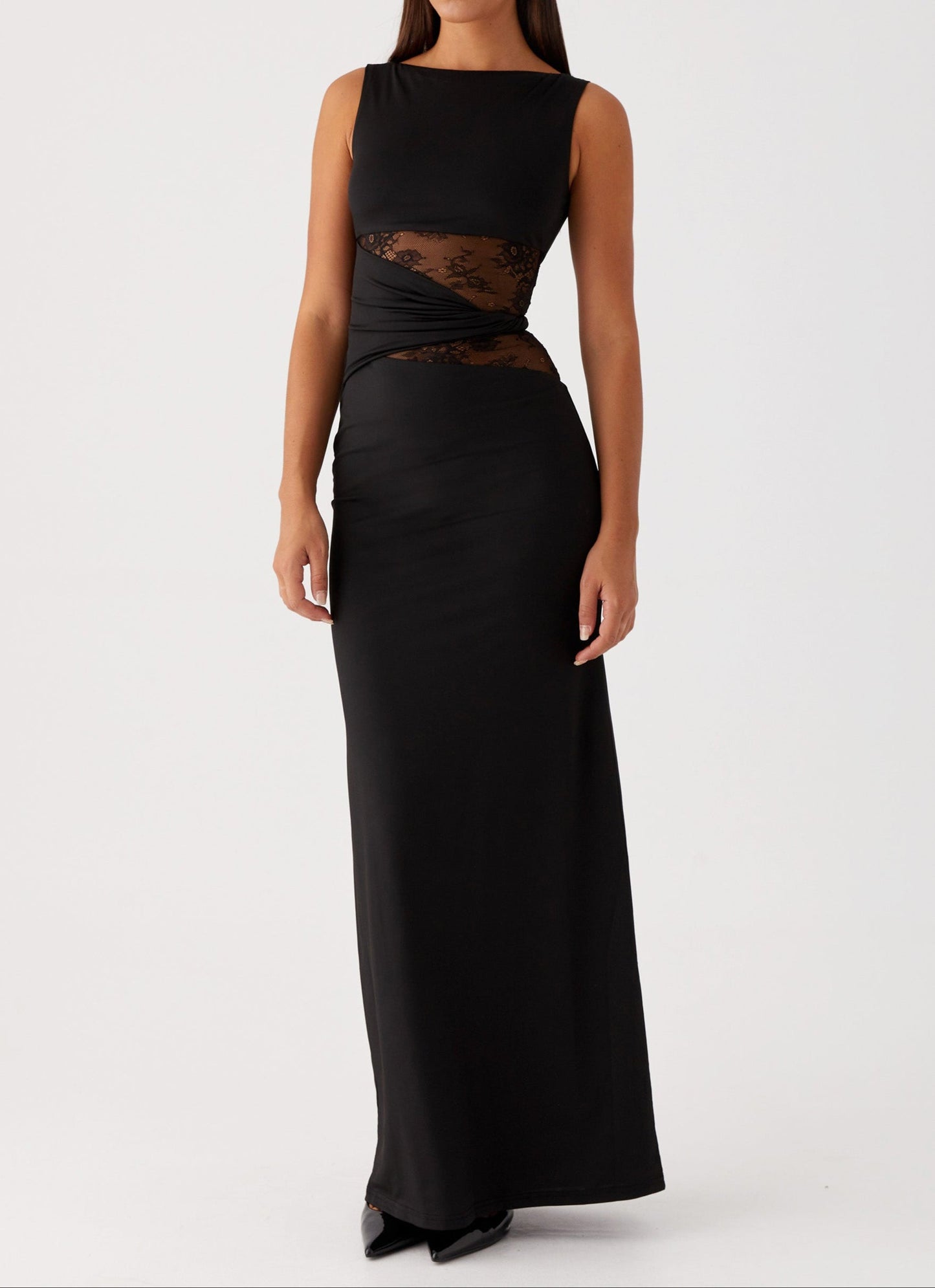 Delfina Maxikleid - Schwarz