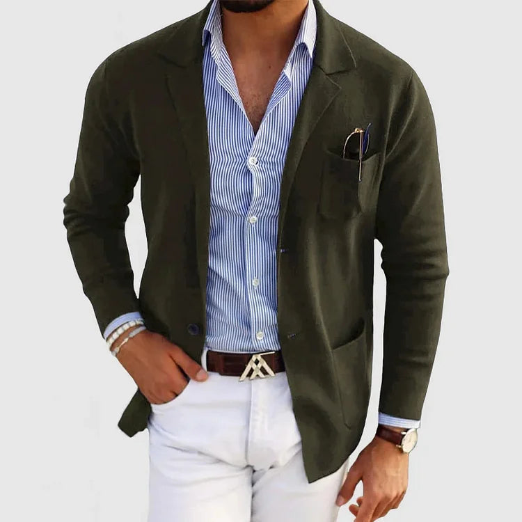 Men's Knit Blazer | Soft