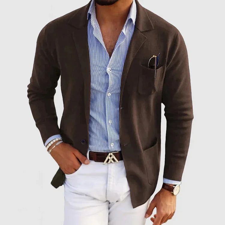 Men's Knit Blazer | Soft