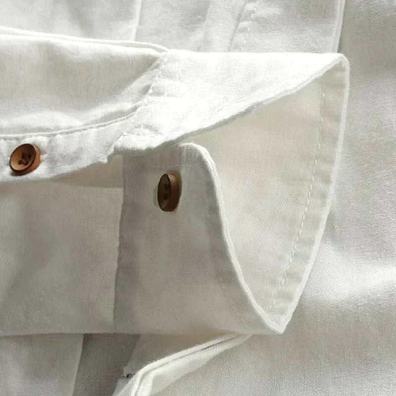Herren Elegantes Hemd | Stehkragen