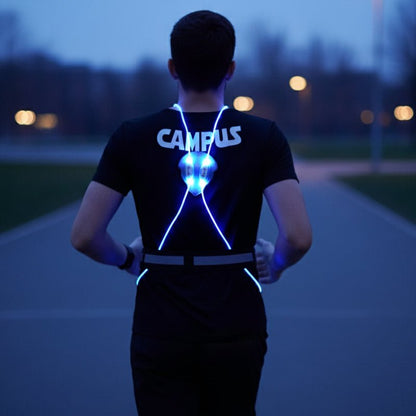 Reflektierende LED-Weste für Laufen, Radfahren und Gehen