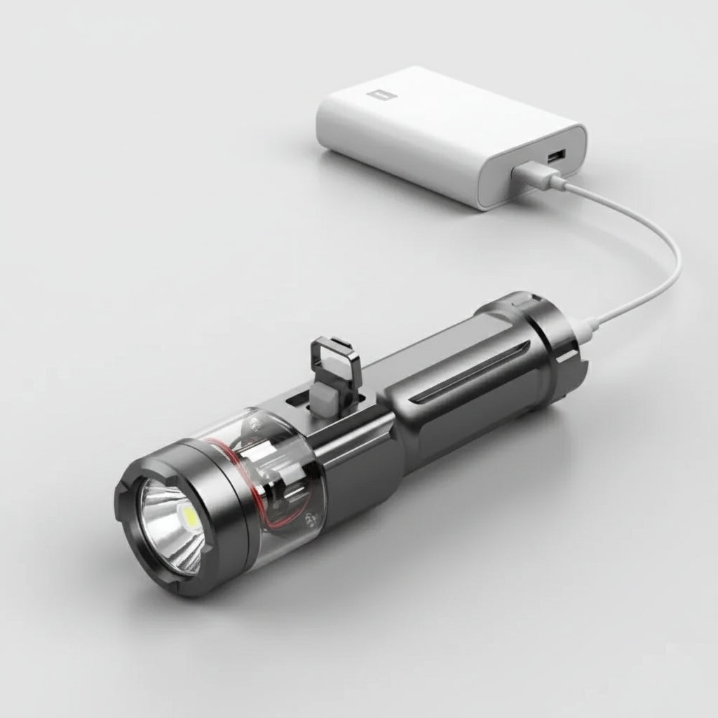 Leistungsstarker 100000LM wasserdichter LED-Taschenlampe