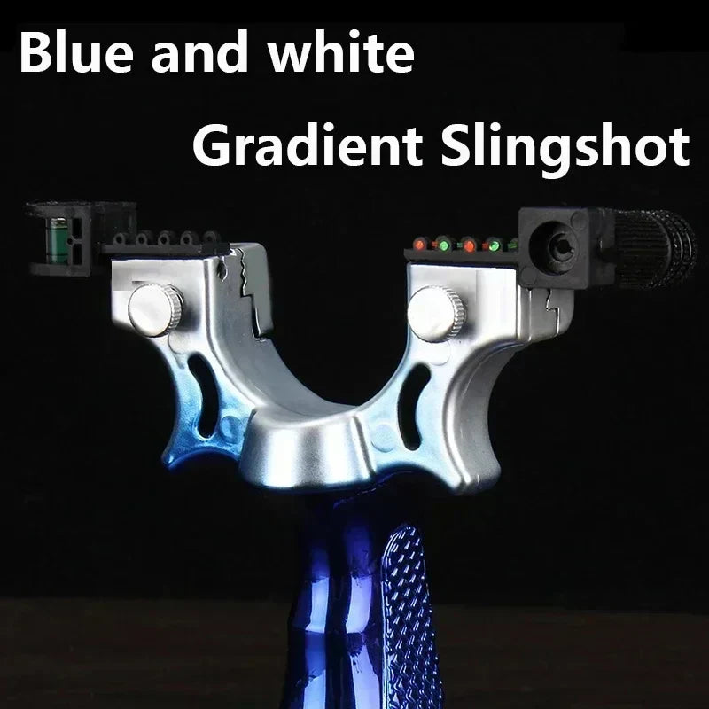 Präzisionsschleuder mit Laserzielvorrichtung, Wasserwaage und rutschfestem Griff
