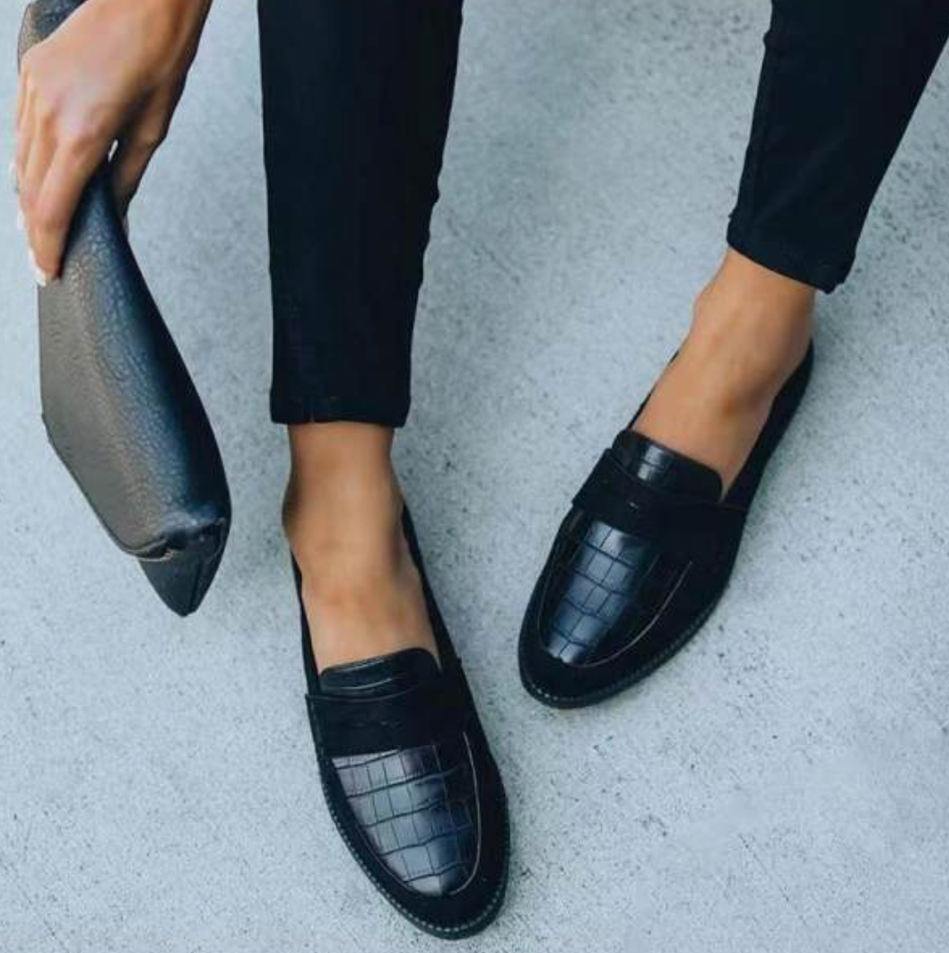Damen Bequeme Slipper | Schwarz