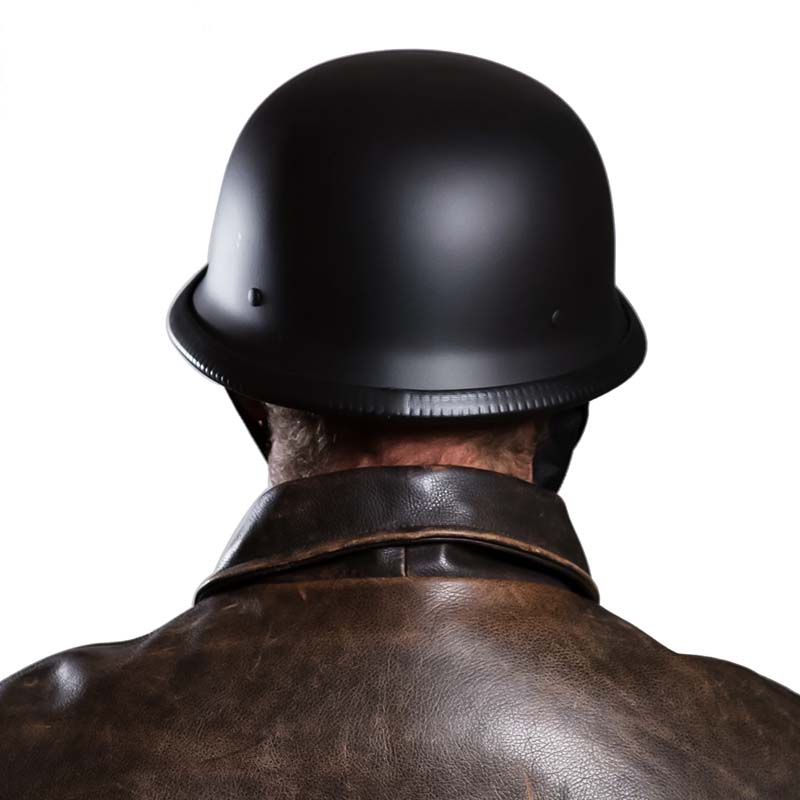 Vintage Halbschalenhelm