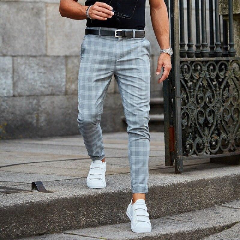 Herren Stoff Chinohose | Hell
