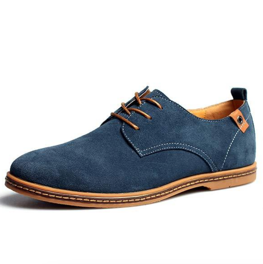 Herren Wildleder Oxford Slipper | Schnürschuhe