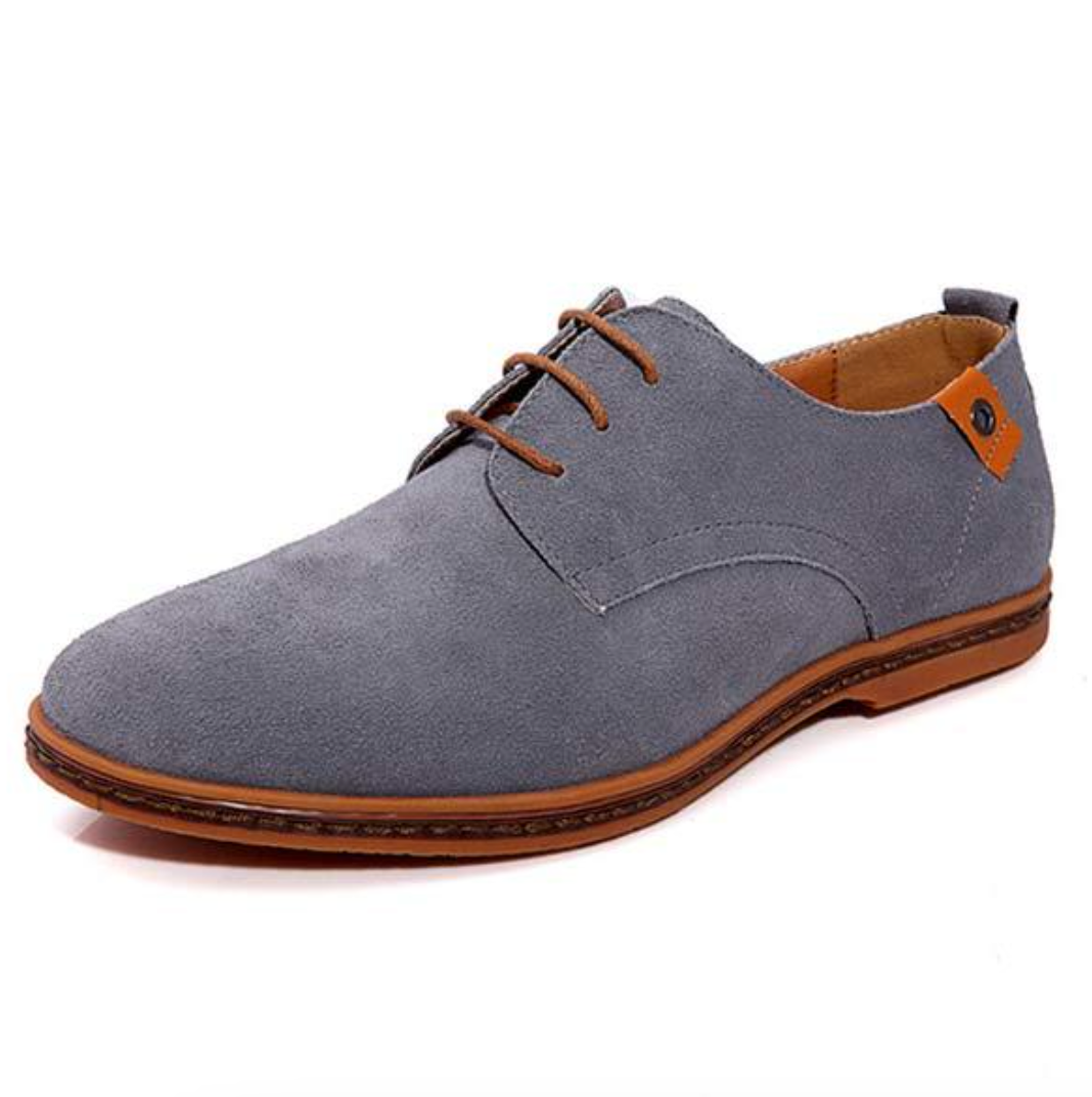 Herren Wildleder Oxford Slipper | Schnürschuhe