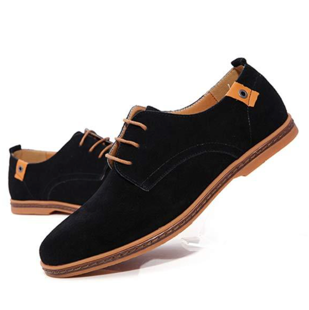 Herren Wildleder Oxford Slipper | Schnürschuhe