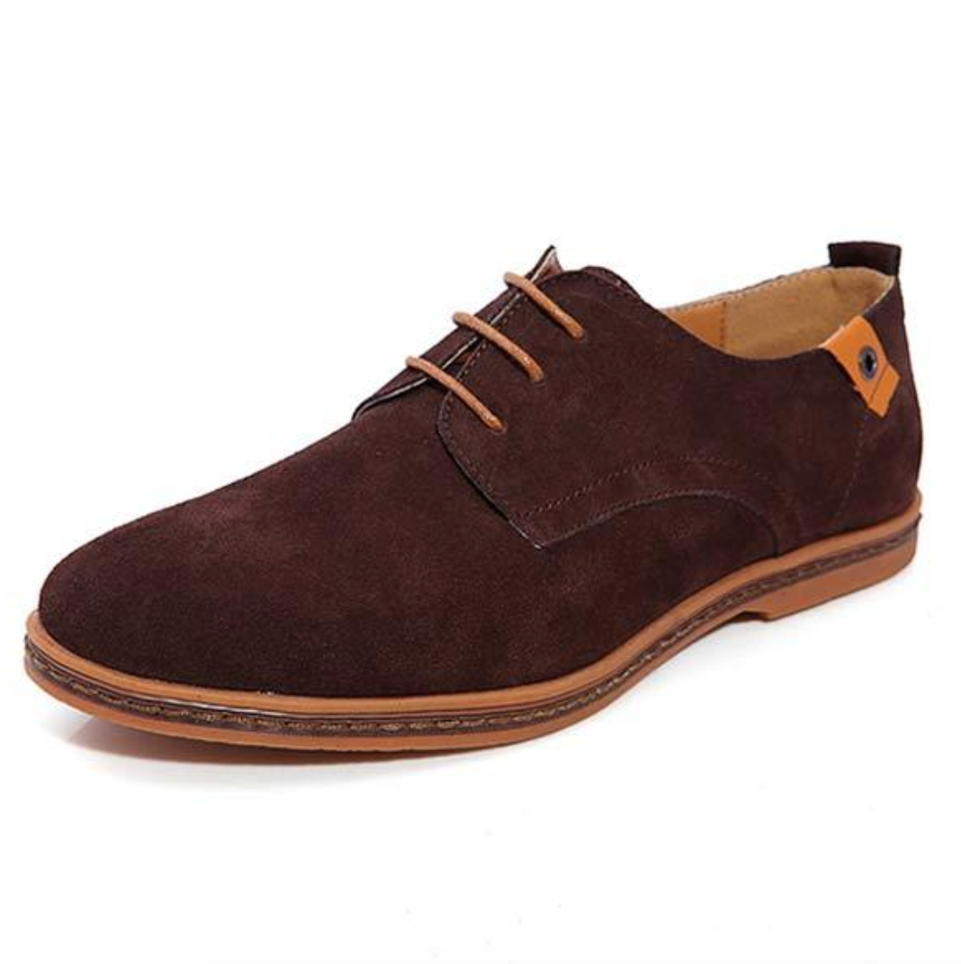 Herren Wildleder Oxford Slipper | Schnürschuhe
