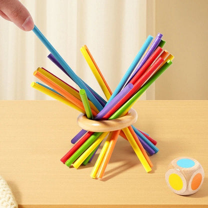 Montessori Zählstäbchen Set für kognitive Entwicklung und Koordination