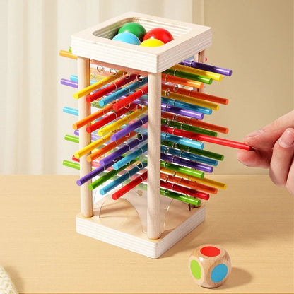 Montessori Zählstäbchen Set für kognitive Entwicklung und Koordination