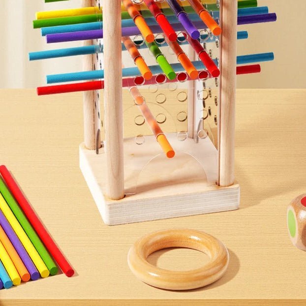 Montessori Zählstäbchen Set für kognitive Entwicklung und Koordination