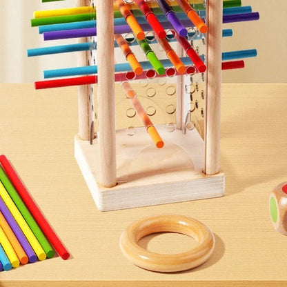 Montessori Zählstäbchen Set für kognitive Entwicklung und Koordination