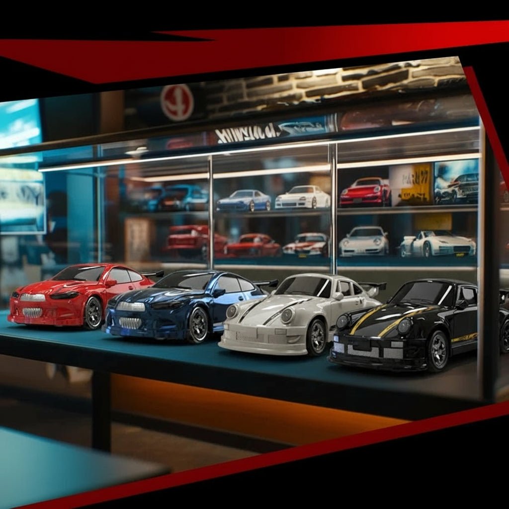 Kompakter 1:64 Fernbedienungs-Driftwagen für sanftes Gleiten