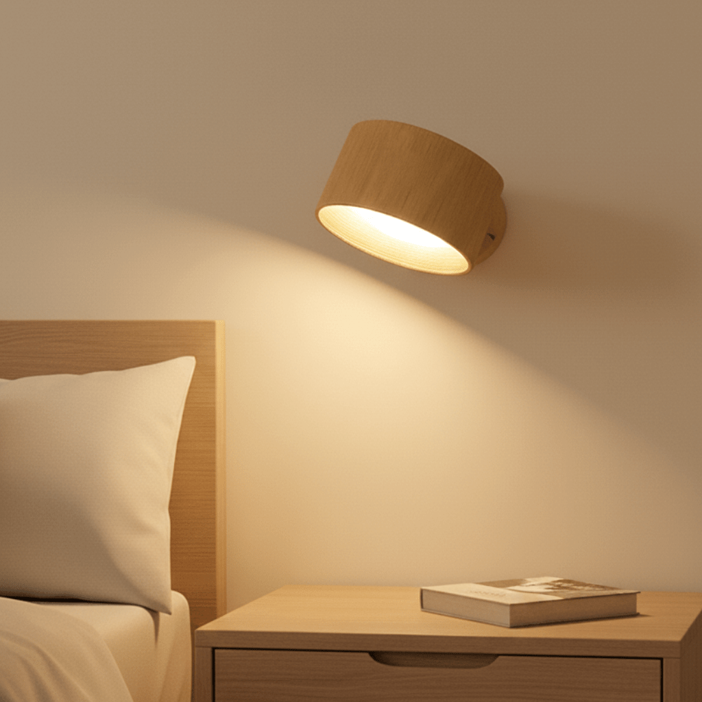 Kabellose Nordic Wandlampe mit Fernbedienung