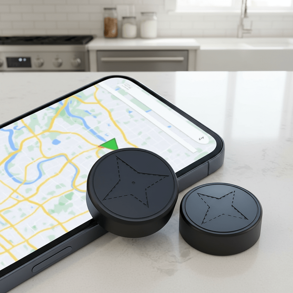 Kompakter GPS-Tracker mit magnetischer Befestigung