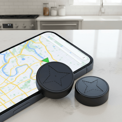 Kompakter GPS-Tracker mit magnetischer Befestigung