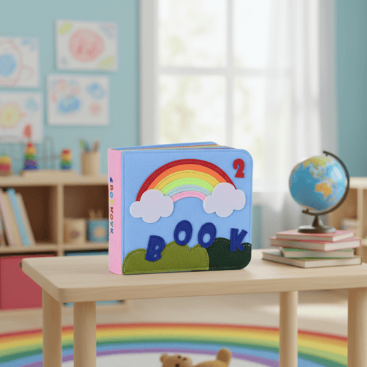 Montessori-inspiriertes Lernbuch für Kinder | Interaktive Geschichten und Bildungsaktivitäten