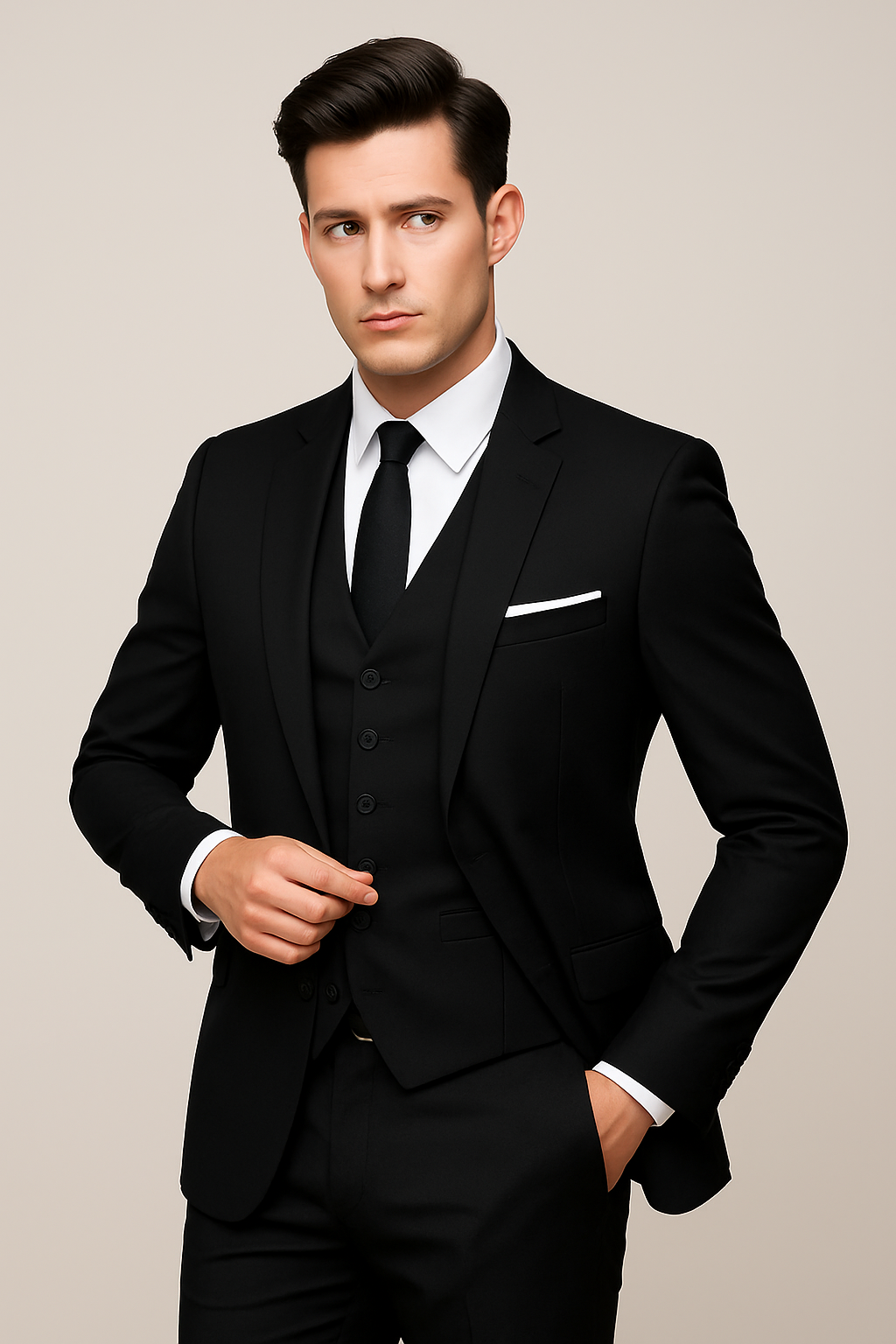 Men's 3-Piece Formal Suits | Slim Fit