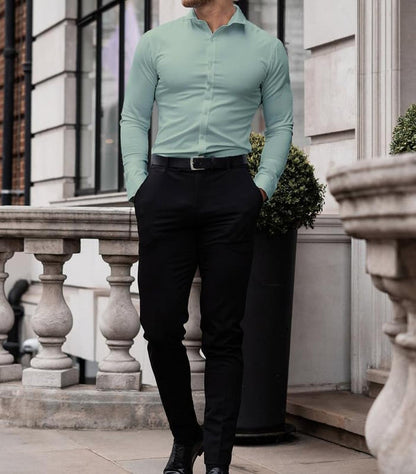 Men's Long Sleeve Shirt | Tight