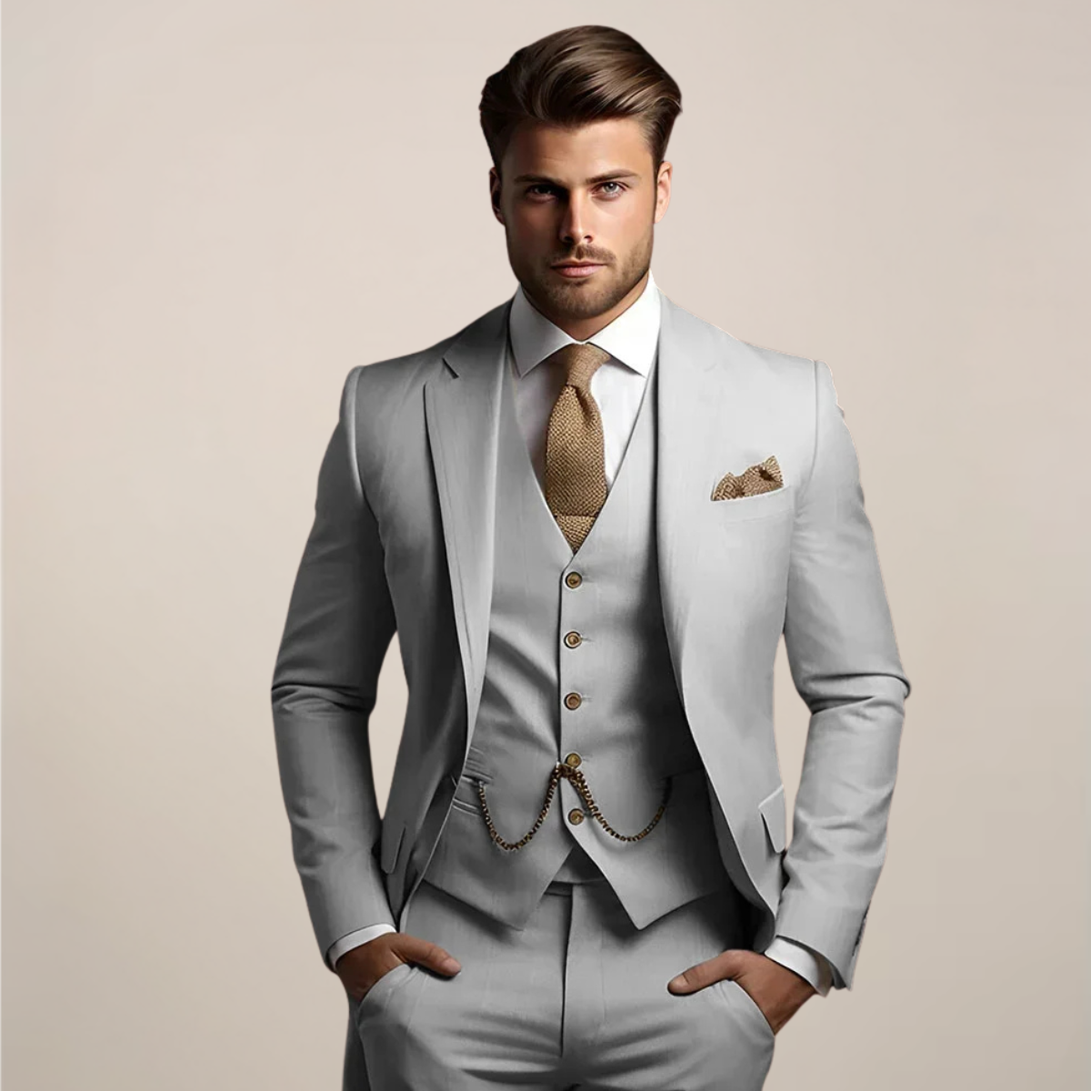 Men's Three-Piece Suits | Slim