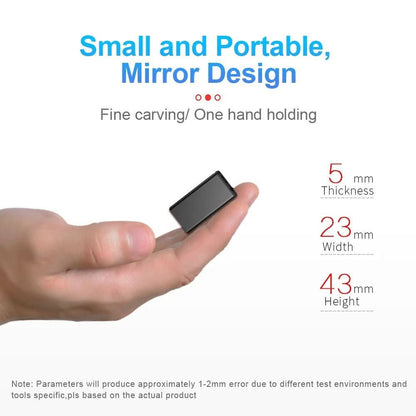 Mini Ultra-Leicht Diktiergerät mit Sprachaktivierung & 32 GB Speicher