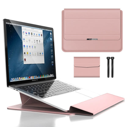 Verstellbarer Laptop-Ständer & Sleeve – Verbesserter ergonomischer Komfort für die Arbeit