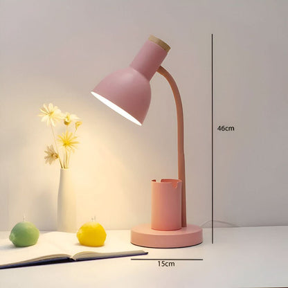 Moderne LED Schreibtischlampe mit Stifthalter für Büro & Zuhause