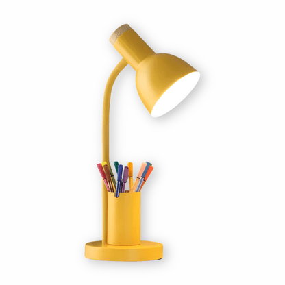 Moderne LED Schreibtischlampe mit Stifthalter für Büro & Zuhause