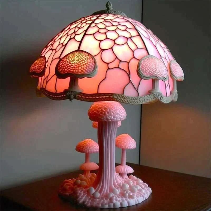 Mosaiklampe für sanfte Beleuchtung und Entspannung
