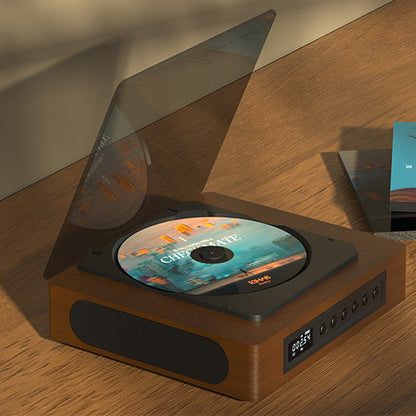 Vintage Bluetooth CD-Player mit USB-C-Anschluss