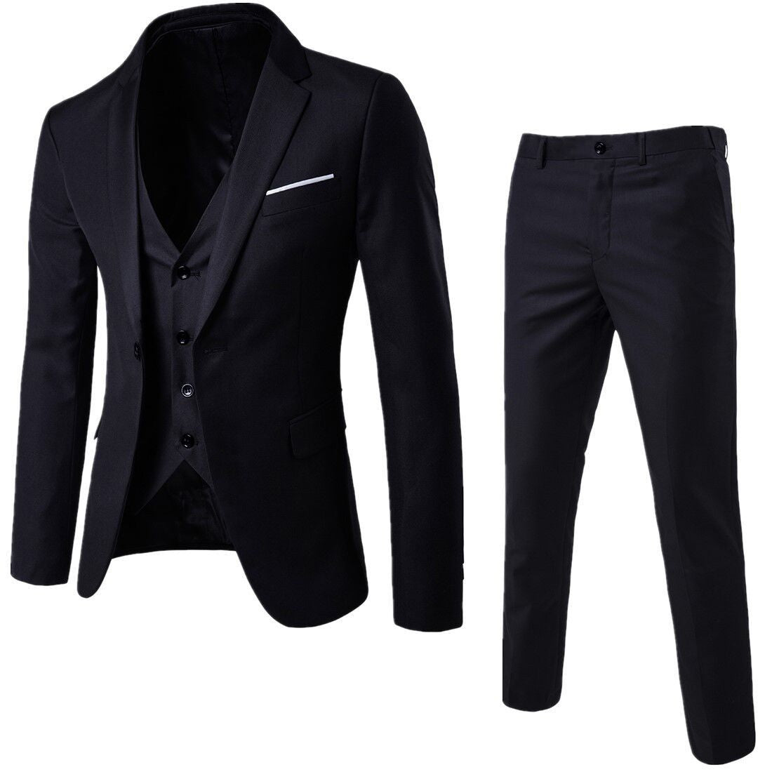 Herren Modern Hochzeitsgast Anzug | Komplett